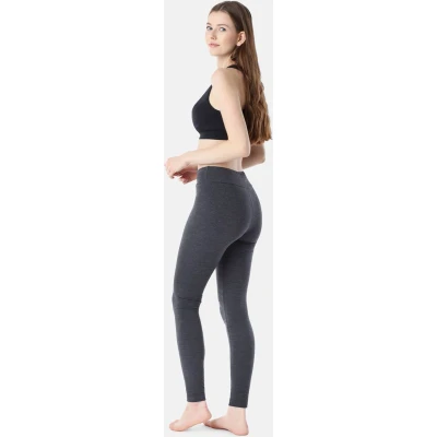 Afbeelding van Merry Style Dames Lange Leggings Sport Vrijetijdsbroek Sporbroek van Katonen Brede Taille MS MS10 429 LE Dunkelmelange L