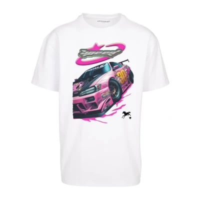 Afbeelding van Upscale by Mister Tee Speed Heavy Tshirt print, Heren, Maat: 4XL, White