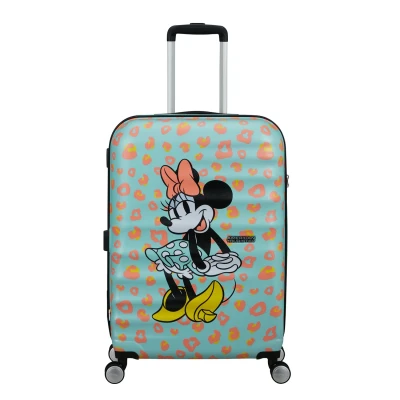 Afbeelding van American Tourister Reiskoffer Wavebreaker Disney Spinner (4 wielen) 67/24 Minnie Pastel Dots 64 l 3.6 kg