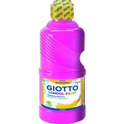 Afbeelding van Giotto Plakkaatverf School Paint Junior 250 Ml Magenta