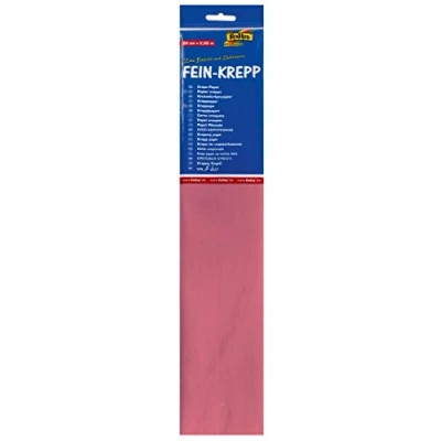 Afbeelding van Folia crêpepapier roze