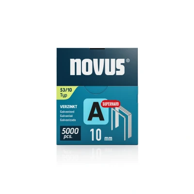 Afbeelding van Novus Niet met fijne draad A 53/10mm Superhard (5.000 stuks)