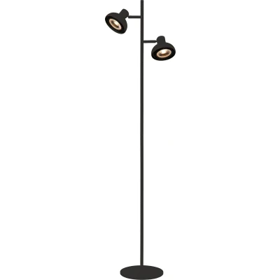 Afbeelding van Lucide SENSAS Vloerlamp 2xGU10 (ES111) Zwart