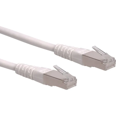 Afbeelding van ROLINE patchkabel Cat.6 (Klasse E) S/FTP (PiMF), wit, 15 m