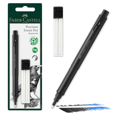 Afbeelding van Gumpen Faber Castell Precision zwart inclusief navulgummen
