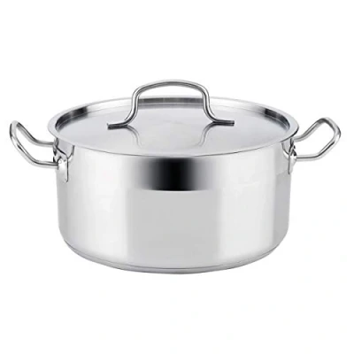 Afbeelding van Casserolepan met deksel Quid Azzero Roestvrij staal Afmetingen 24 cm