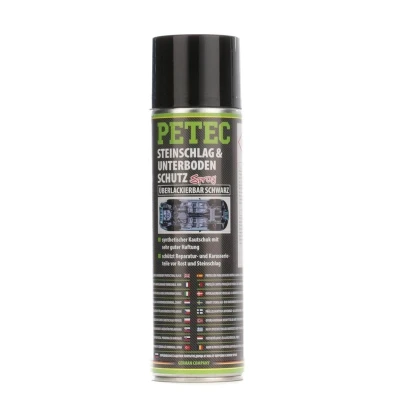 Afbeelding van PETEC 73250 Steenslagbescherming spuitbus 500 Zwart