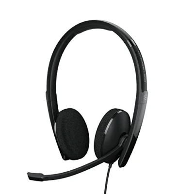 Image de EPOS ADAPT 160T USB II Micro casque sur oreille filaire Certifié pour Microsoft Teams, Optimisé la CU