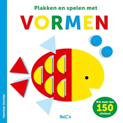 Afbeelding van Pientere peuters 0 Plakken en spelen met vormen
