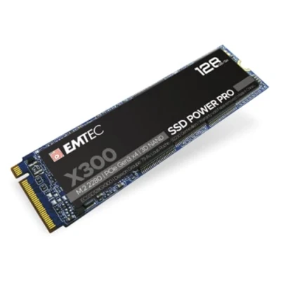 Image de EMTEC Power Pro X300 SSD 128 Go interne M.2 2280 PCIe 3.0 x4 (NVMe)