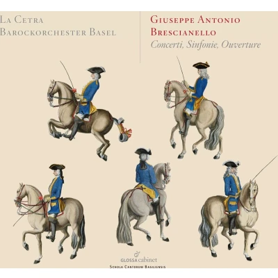 Afbeelding van La Cetra Barockorchester Basel, David Plantier Brescianello: Concerti, Sinfonie, Ouverture (CD)