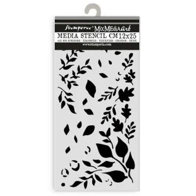 Afbeelding van Stamperia Dikke sjablonen voor scrapbooking, albums, kaarten, bullet journal, enz. Flexibel materiaal, gemakkelijk te reinigen, perfect vrije tijd, handwerk en cadeau (losse bladeren, groot
