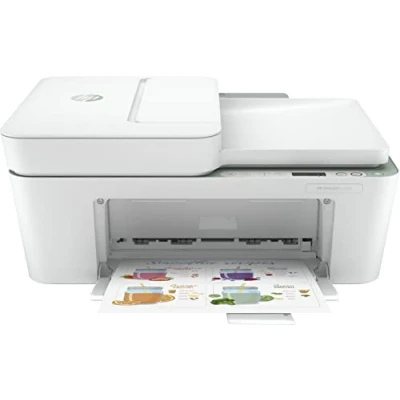 Image de Imprimante multifonctions Tout en un HP DeskJet Plus 4122e Blanc Eligible à instant ink
