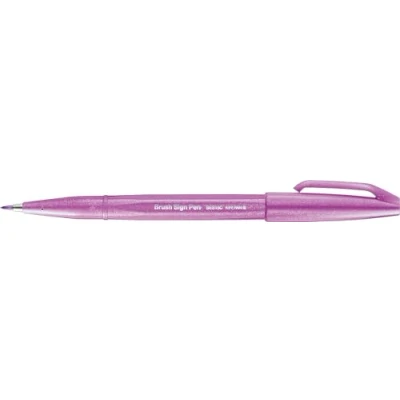 Afbeelding van Pentel Brush sign pen roze paars
