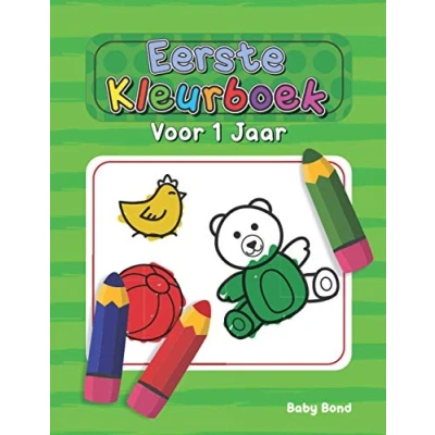 Afbeelding van Eerste Kleurboek Voor 1 Jaar