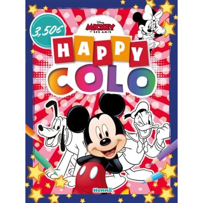 Image de Disney Mickey et ses amis Happy colo (Mickey, Pluto Donald)