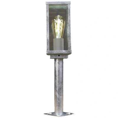 Afbeelding van ECO Light 4100311 KARO Wegverlichting E27 Zink