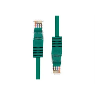 Image de ProXtend Cordon de raccordement RJ 45 (M) pour 50 cm 5.4 mm UTP CAT 5e IEEE 802.3at moulé, sans crochet, bloqué vert