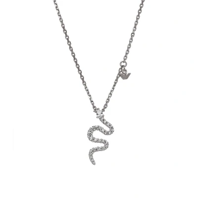Afbeelding van Emporio Armani dames Ketting van Zilver EG3600040 in de kleur