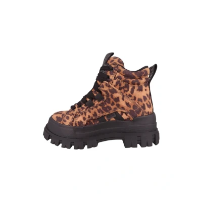 Afbeelding van Buffalo Aspha Nc Mid Chaussures en cuir synthétique Noir/beige Largeur normale, Noir , 38 EU