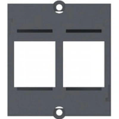 Image de Frontabdeckung schwarz 1 anschluss bachmann 917.001