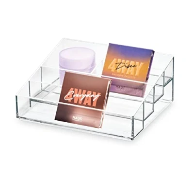 Afbeelding van iDesign Accessoires en make up organizer met 5 vakken transparant Sarah Tanno
