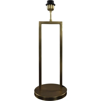 Afbeelding van Tafellamp 20x20x55 Goud Metaal