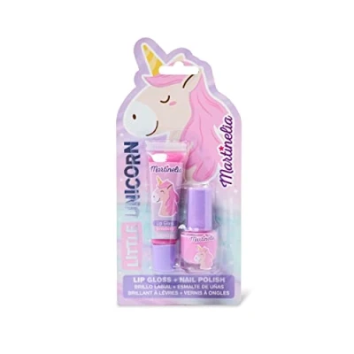 Afbeelding van AQUARIUS Set met lipgloss en nagelverf voor kinderen, eenhoorn