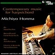 Afbeelding van Michiyo Honma Contemporary Music For Harpsichord (CD)
