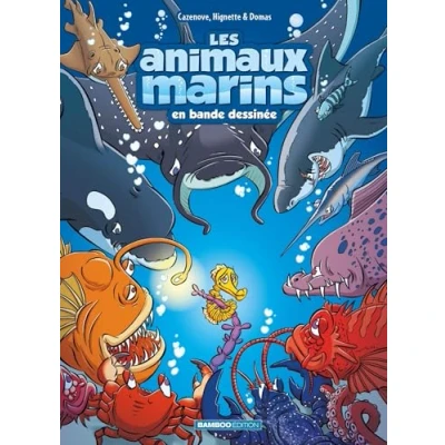 Afbeelding van LES ANIMAUX MARINS EN BD,07