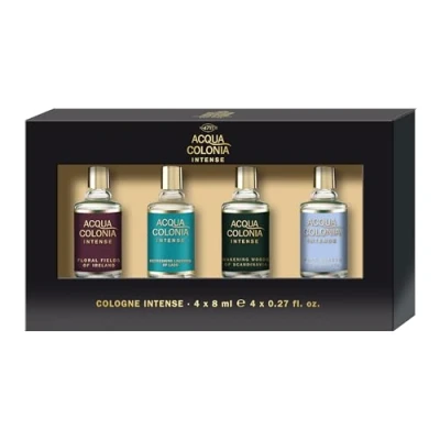 Afbeelding van 4711 Acqua Colonia Cologne Intense Miniature Travel GIFT SET (4 X 8ML) Geurset, Maat: One Size,