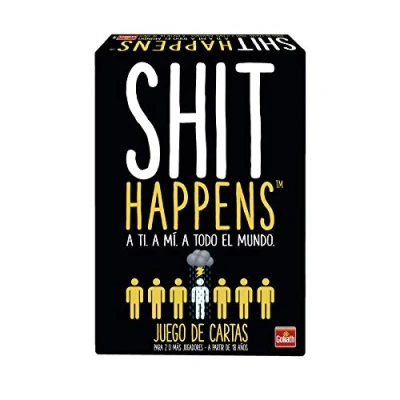 Afbeelding van Shit Happens Het meest gedurfde spel kaartspellen met tegenslagen die iedereen kunnen doorbrengen, originele geschenken, bordspellen, feesten, vanaf 18 jaar