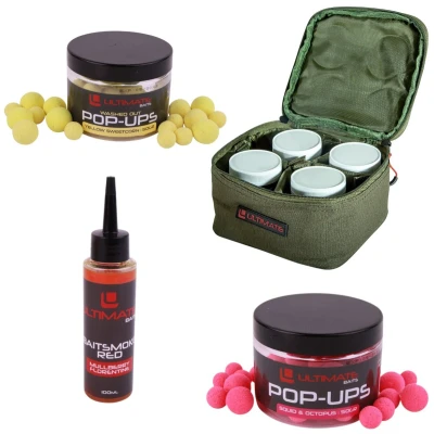 Afbeelding van Ultimate Glug Case Carp Hookbait set Karper