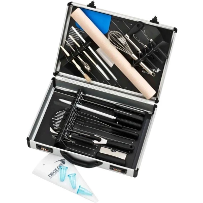 Afbeelding van Déglon Patisseriekoffer Leeg Aluminium en ABS 2 Plateaus