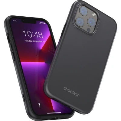 Afbeelding van Choetech MFM Anti drop case Made For MagSafe voor iPhone 13 Pro zwart (PC0113 BK)