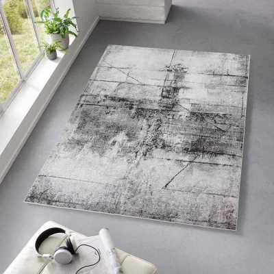 Afbeelding van Abstract Vloerkleed Arlo Grijs 140x200 Cm