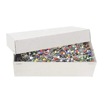 Afbeelding van Prym 029158 glazen kopnaalden, meerkleurig, 0,60 x 30 mm, 1000 g, 0,6 mm