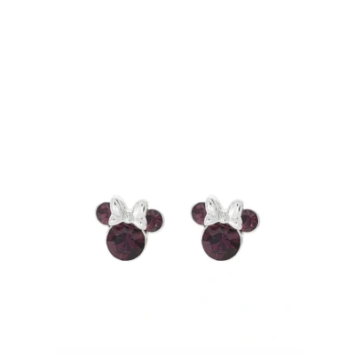 Afbeelding van Disney Oorbellen, Dames, Maat: 1, Dark purple
