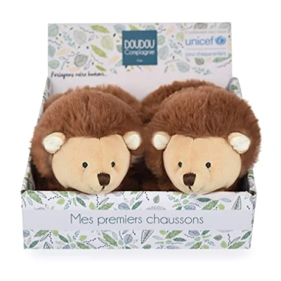Afbeelding van Doudou et Compagnie Unicef pantoffels Herisson DC3998
