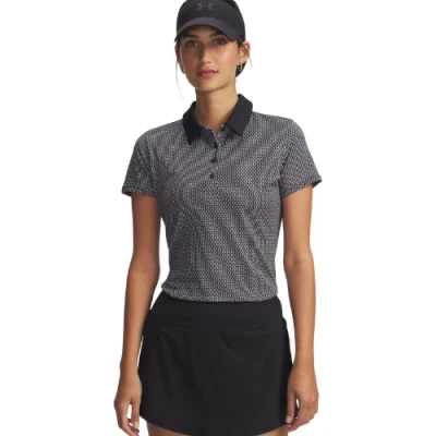 Afbeelding van Under Armour Playoff 3.0 Printed Polo Zwart Dames
