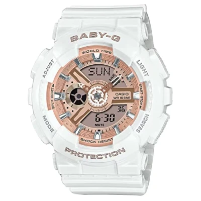 Afbeelding van Casio Baby G BA 110X 7A1ER Dames Horloge Ø 43 mm