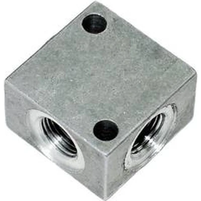 Afbeelding van ICH 60405 Verdeelblok alu. G1/2 (vierkant 4 voud) l=50