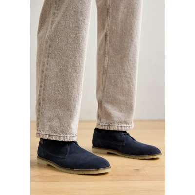 Afbeelding van bugatti Isidor Veterschoenen, Heren, Maat: 44, Blue Veloursleer