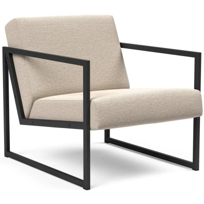 Afbeelding van Innovation Living Vikko Natural Loungestoel met Armleuning