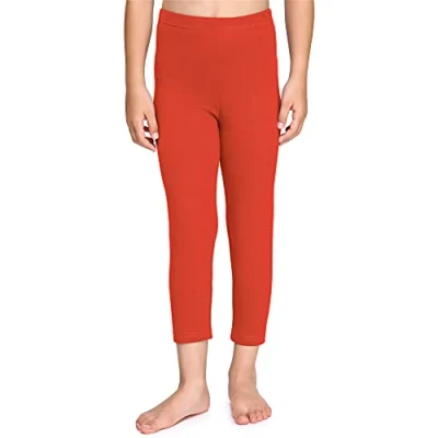 Afbeelding van Merry Style Meisjes Leggings Sport Vrijetijdsbroek Capri Katoen MS MS10 226 LE Oranje 122