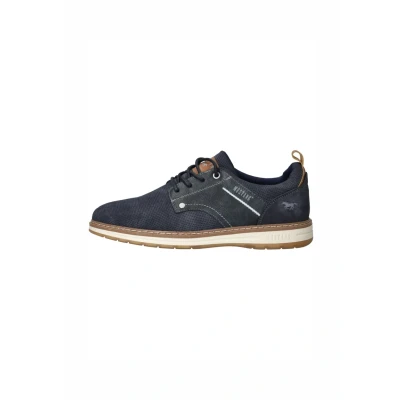 Afbeelding van Mustang Sneakers laag, Heren, Maat: 42, Blauw Schoenen