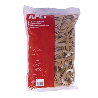 Image de APLI 14899 Élastiques 120 x 10 mm en sachet 1 kg