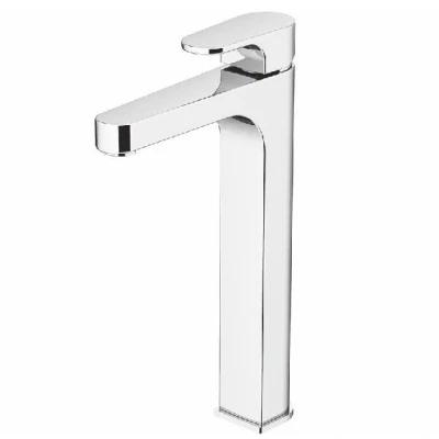 Afbeelding van Rubio Milo hoge wastafelkraan zonder waste chroom R201013S21
