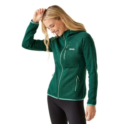 Afbeelding van Regatta Newhill Fleece met capuchon voor dames, Grijsgroen
