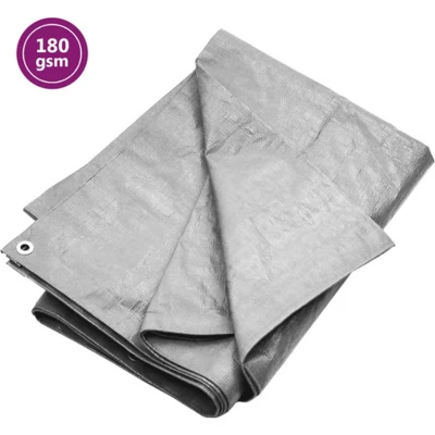 Afbeelding van Dekzeil 180 g/m 2x3 m HDPE grijs